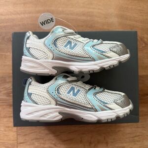 New Balance 530 Bungee Kids, size 9 wide. NWT, new in box